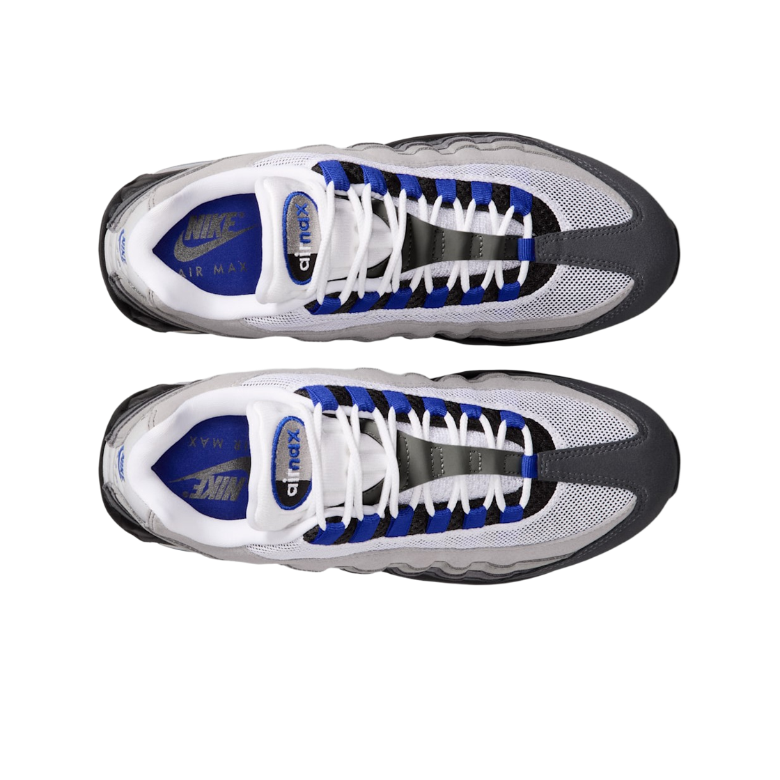 (W) 나이키 에어맥스 95 빅 버블 블랙 화이트((W) Nike Air Max 95 Big Bubble Black White) - 2