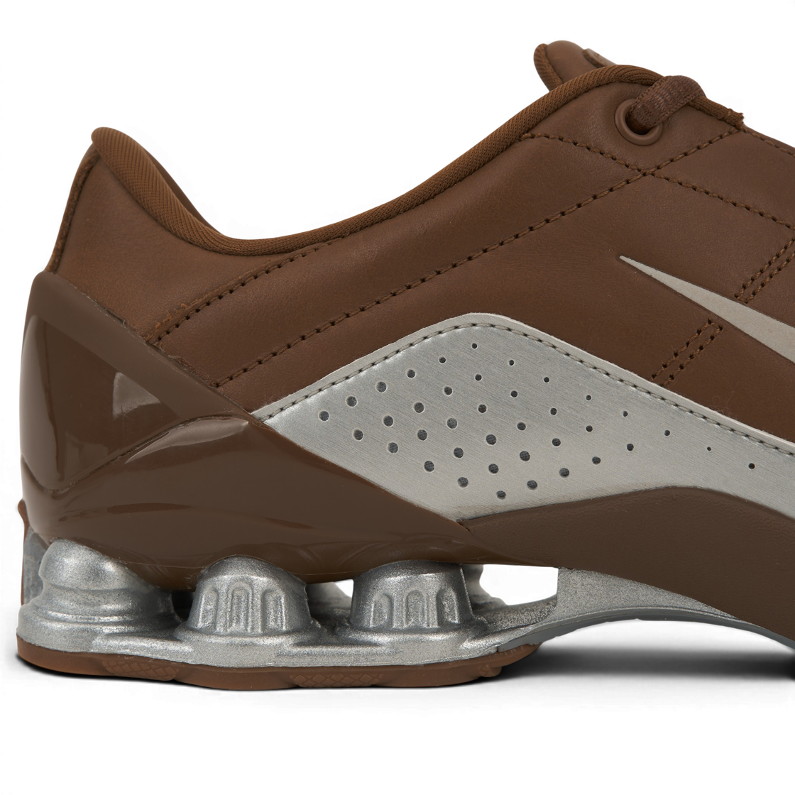 (W) 나이키 토탈 90 샥스 마지아 피칸 메탈릭 실버((W) Nike Total 90 Shox Magia Pecan Metallic Silver) - 8