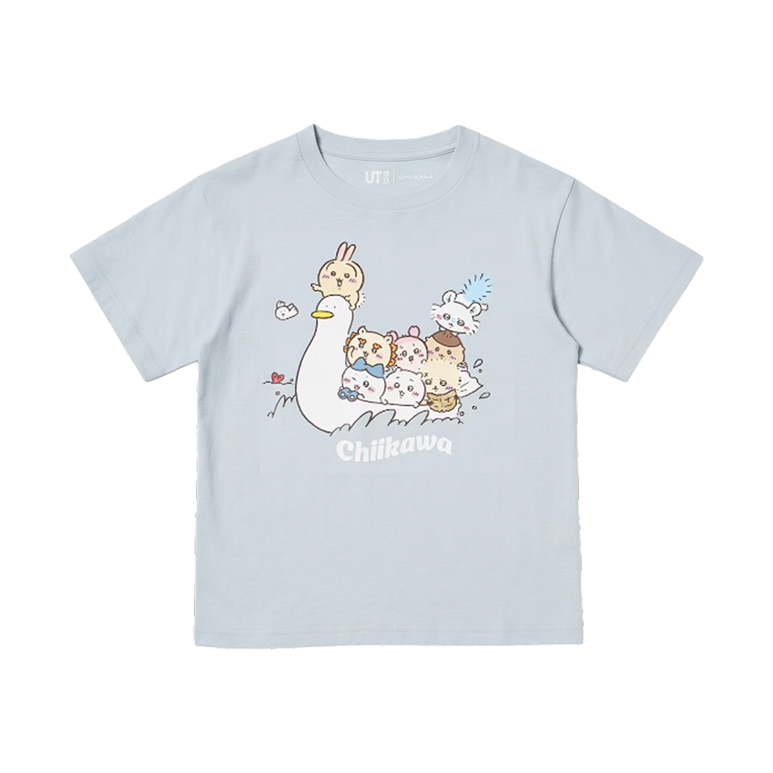 491279-60 (Kids) Uniqlo UT x Chiikawa Girls T-Shirt Light Blue