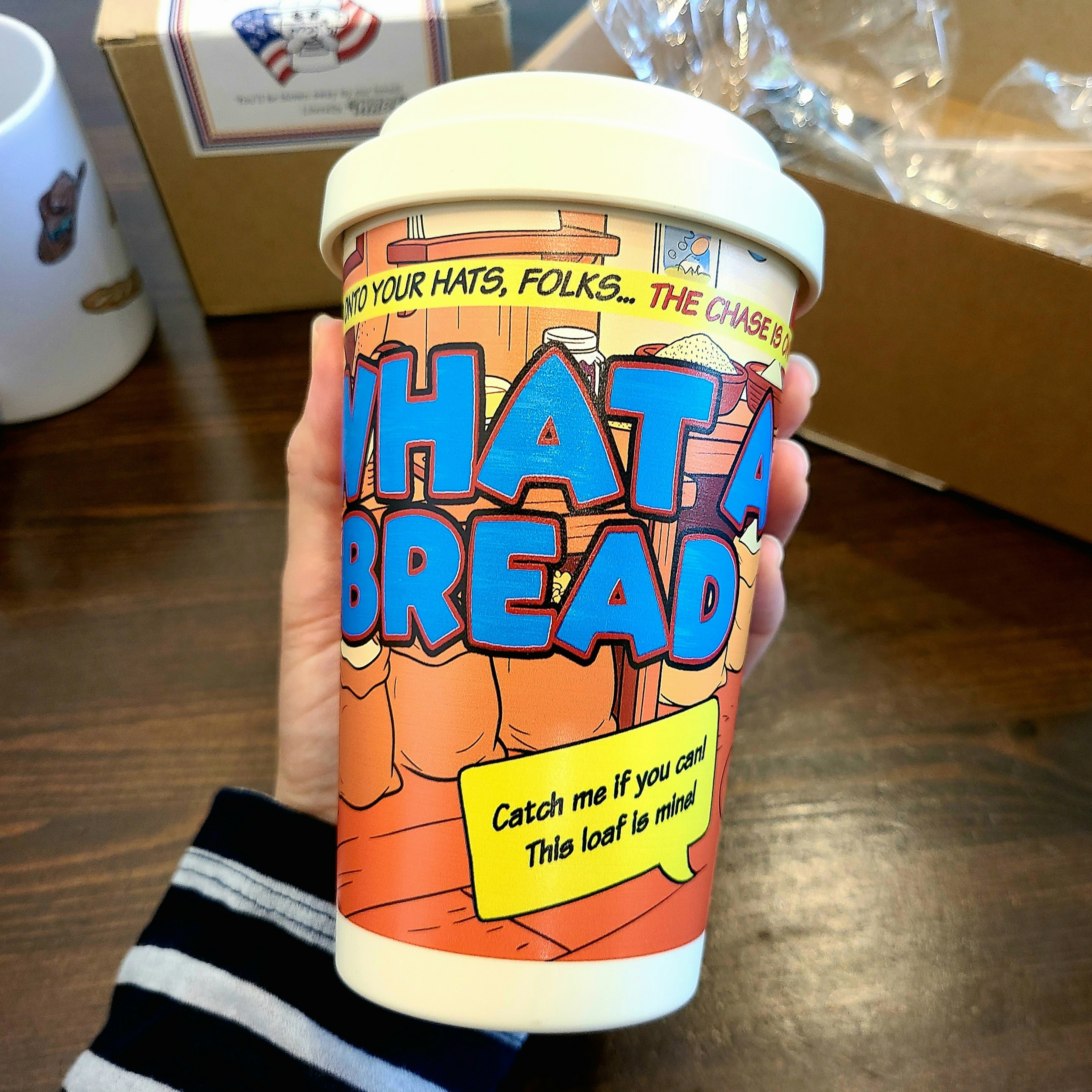 [KREAM 단독] What A Bread Daily Moments Tumbler 420ml 착용 스타일 - 1