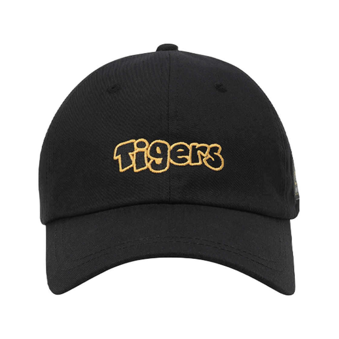 디에포 x 한신 타이거즈 콜라보 캐릭터 베이스볼 캡 블랙(DeEpo x Hanshin Tigers Collabo Character Baseball Cap Black)