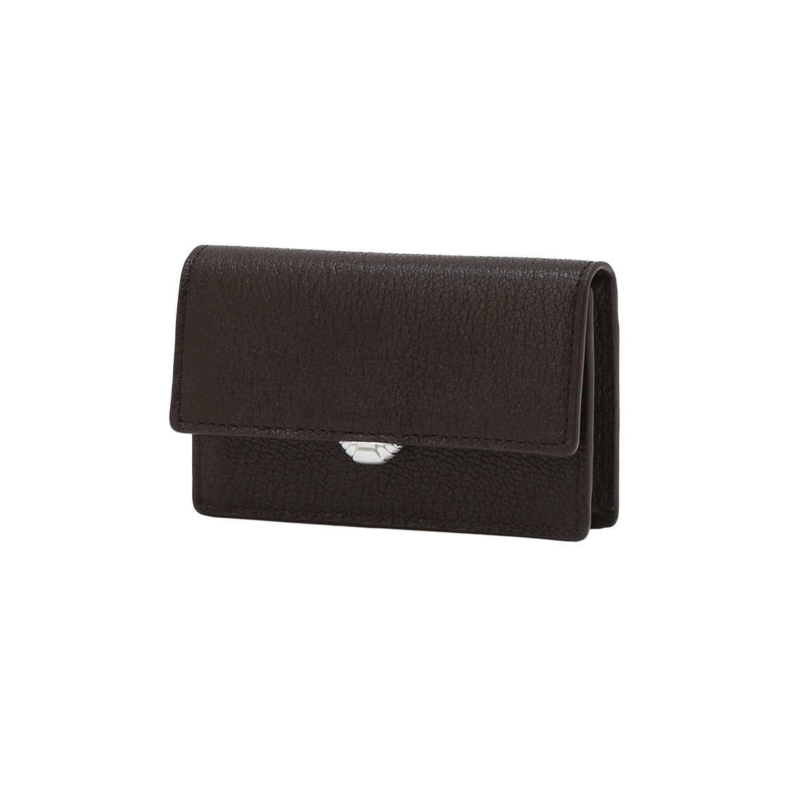 AAHO6F615W3 Athe Vanessabruno Acc Nacre Dark Brown Business Card Holder Dark Brown