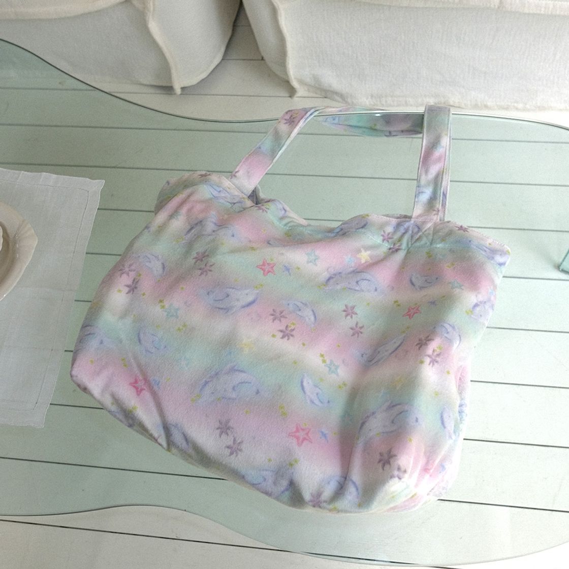 뮤즈무드 돌핀 글로우 가든 백(Musemood Dolphin Glow Garden Bag) - 3