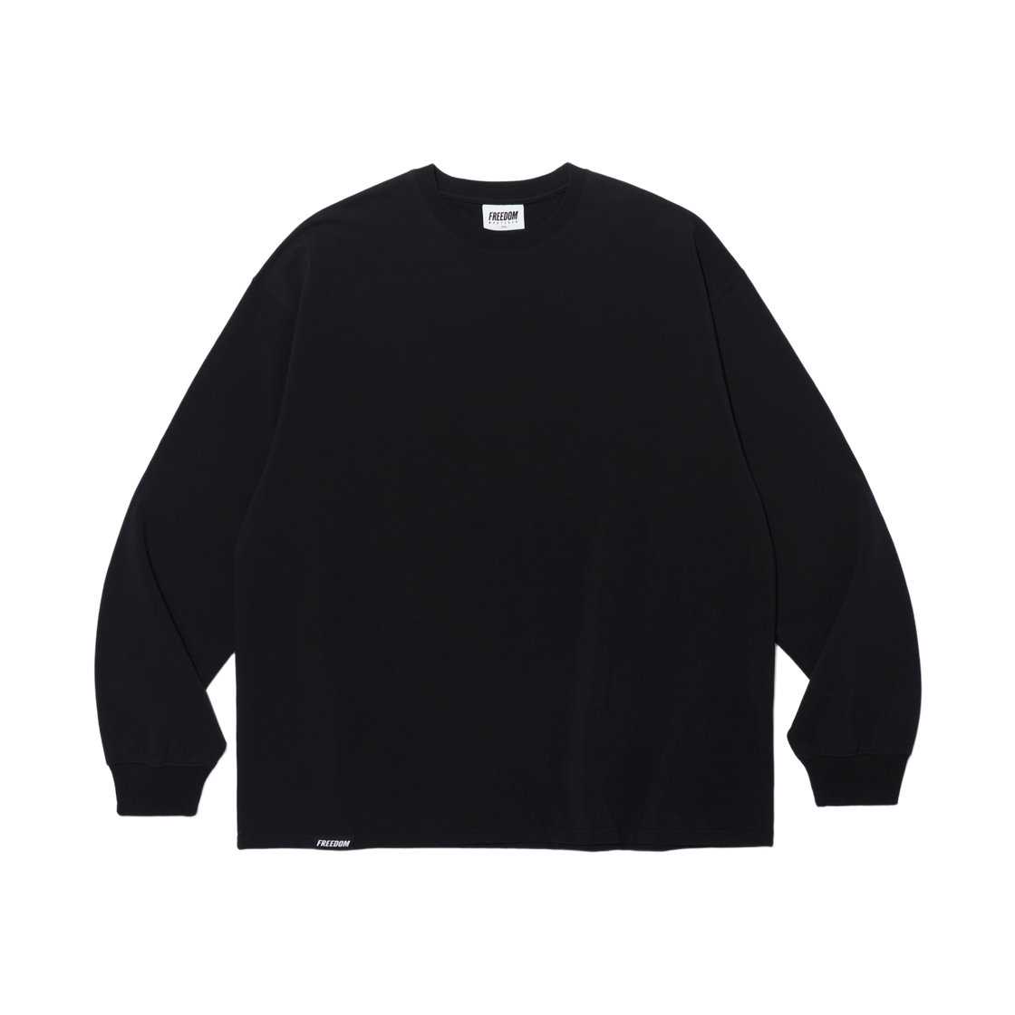 프리덤 프리덤 백 프린팅 롱 슬리브 블랙(FREEDOM Freedom Back Printing Long Sleeve Black) - 2
