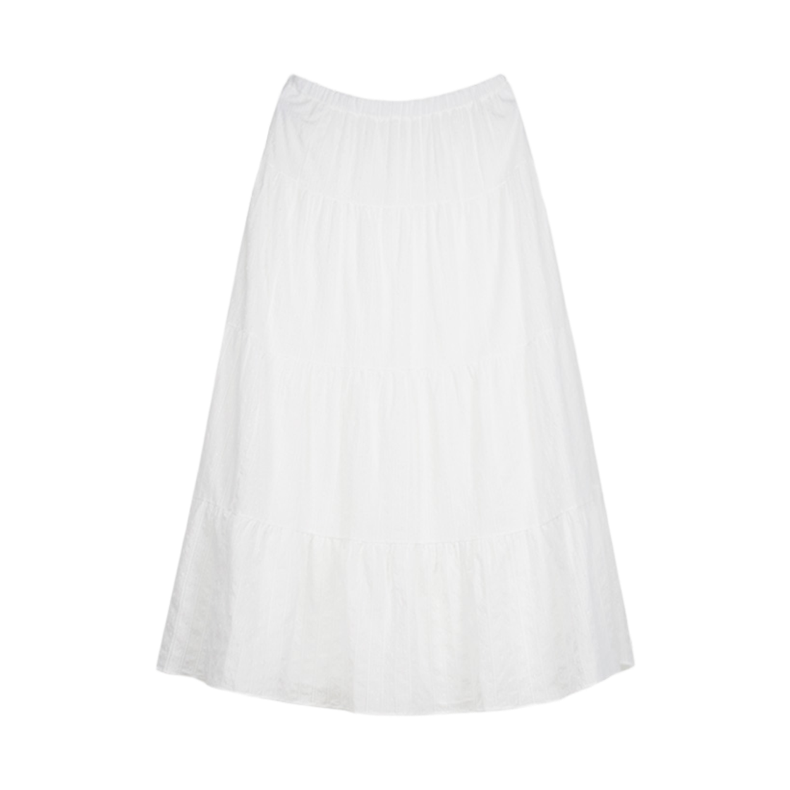 뮈르뮈르 이브 셔링 캉캉 롱스커트_Eve Skirt(MURMURE Eve Shirring Long Skirt) - 1