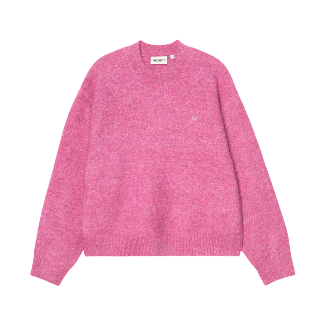 I037179-3ZB-XX (W) Carhartt WIP Curtis Sweater Tangled Hortensia