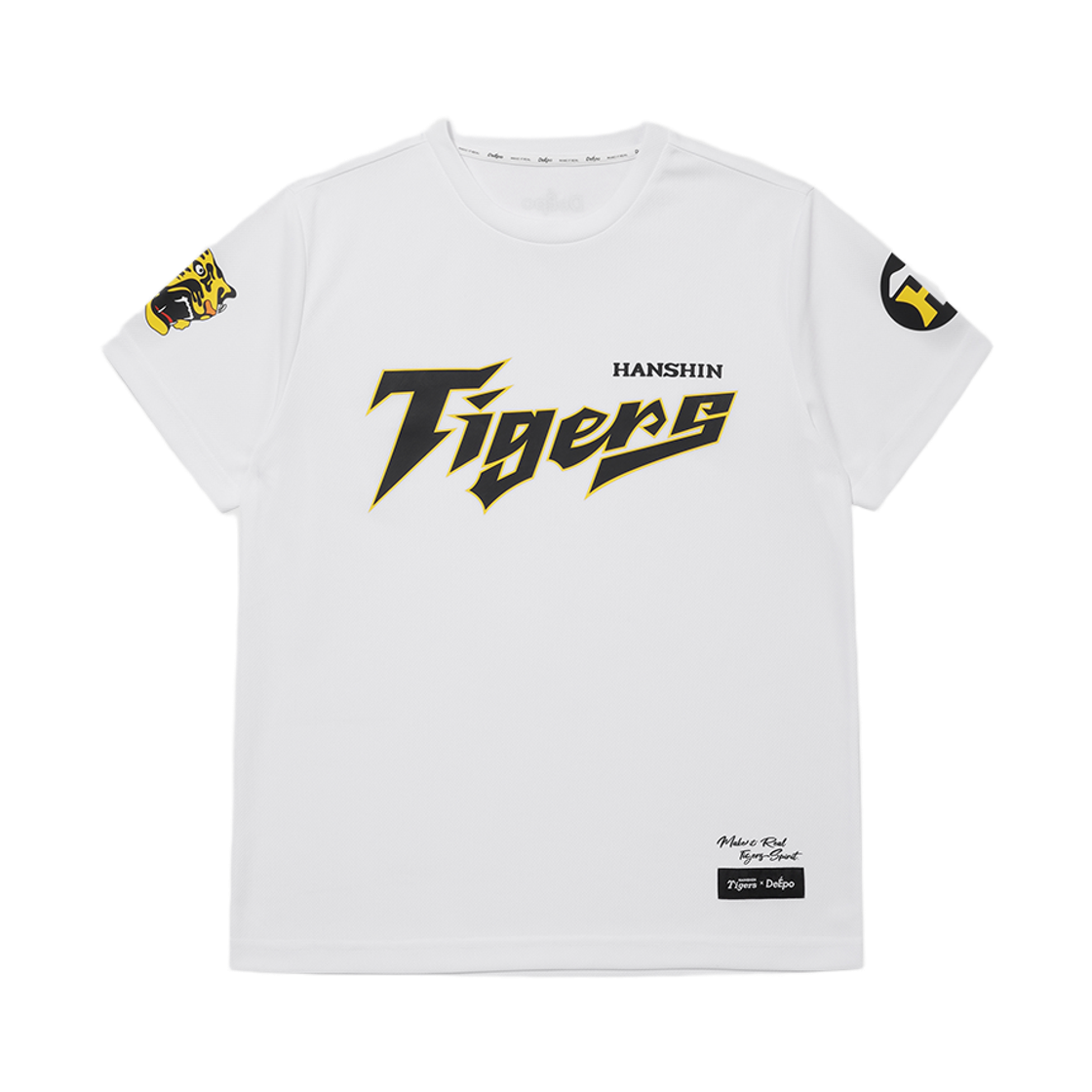 디에포 x 한신 타이거즈 콜라보 티셔츠 화이트(DeEpo x Hanshin Tigers Collabo T-Shirts White)