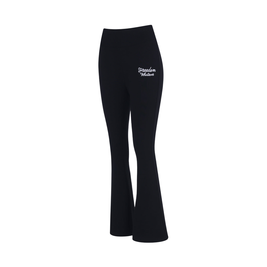 FD25FWSP0160BK FREEDOM High Banding Boot Cut Sweat Pants Black