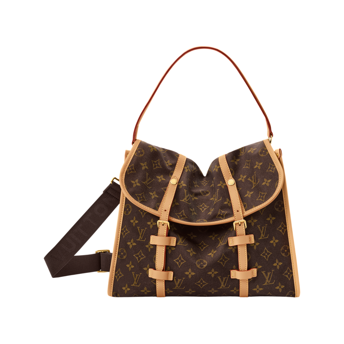 M2A425 Louis Vuitton Jet Lag MM Bag Monogram