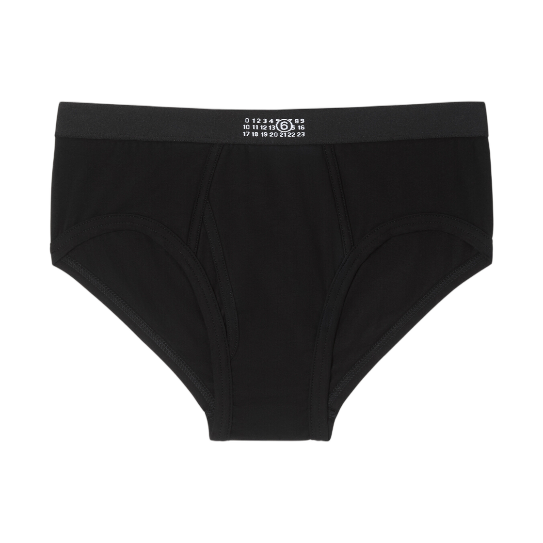 S28QP0002M20268900 MM6 Maison Margiela Brief Black