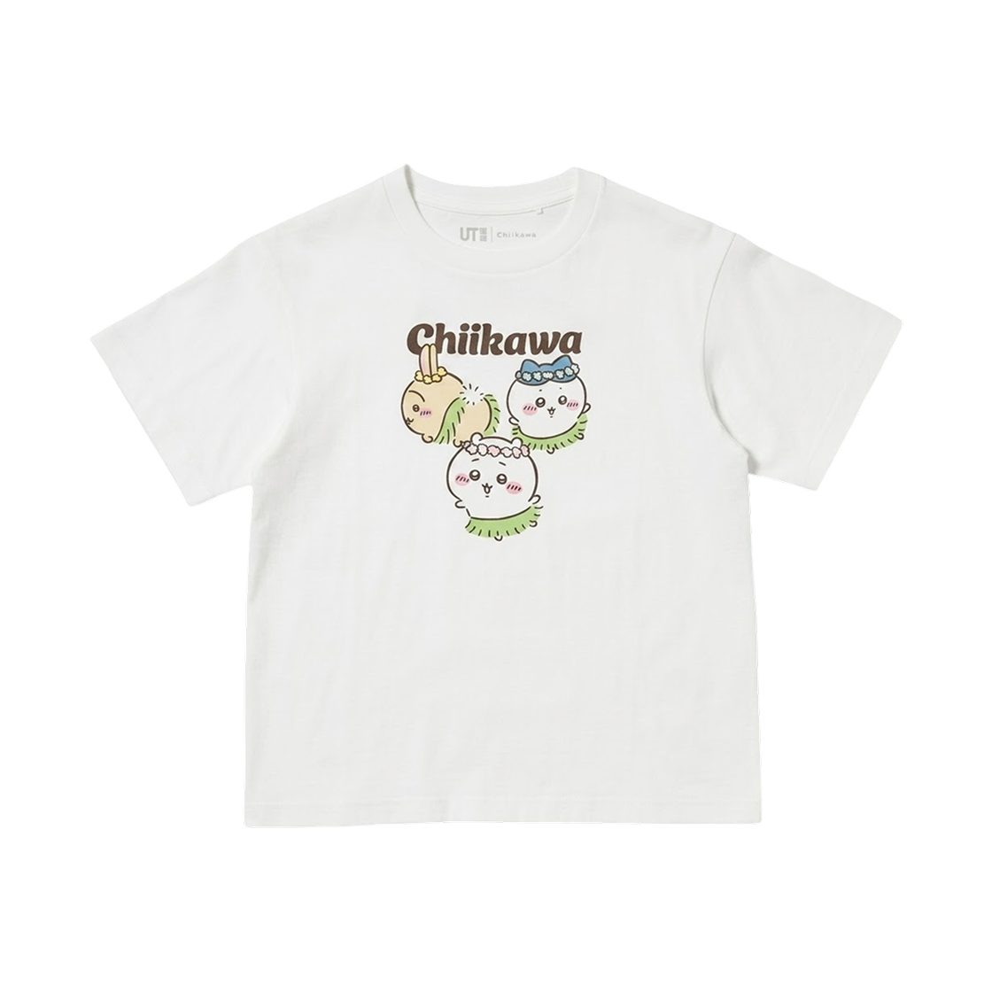 485530-00 (Kids) Uniqlo UT x Chiikawa Girls T-Shirt White