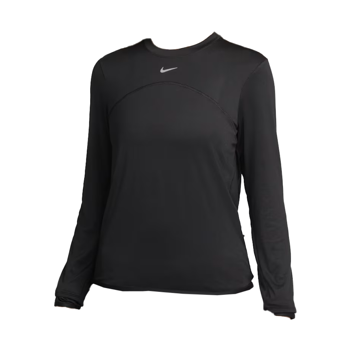 FB4298-010 (W) Nike Dri-Fit Swift Element UV Crewneck Running Top Black - Asia