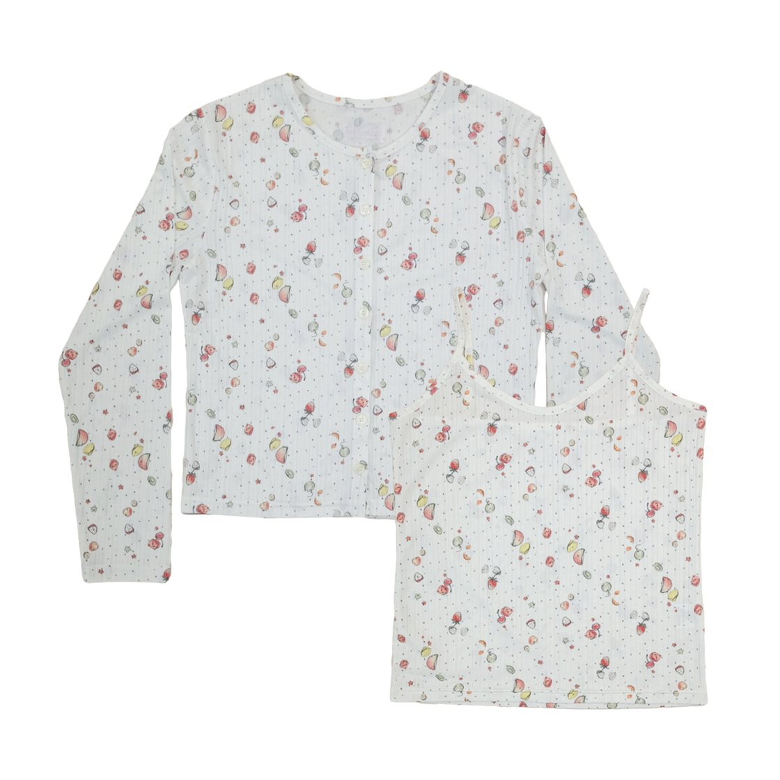 뮤즈무드 화채 가디건 나시 세트(Musemood Hwachae Cardigan & Cami Set)