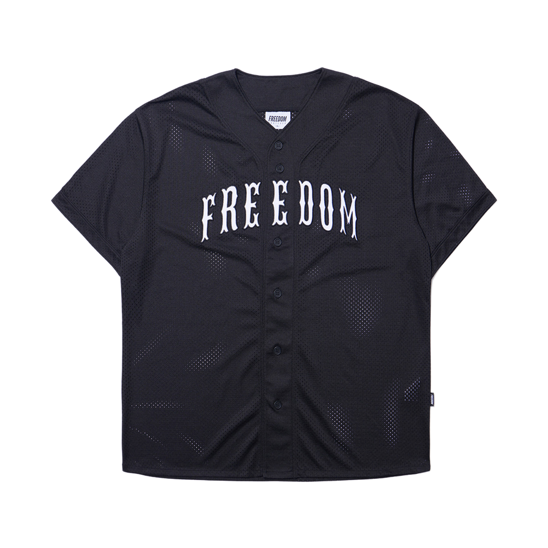 FD25MMTS0070BK FREEDOM Mesh Baseball Jerseys Black