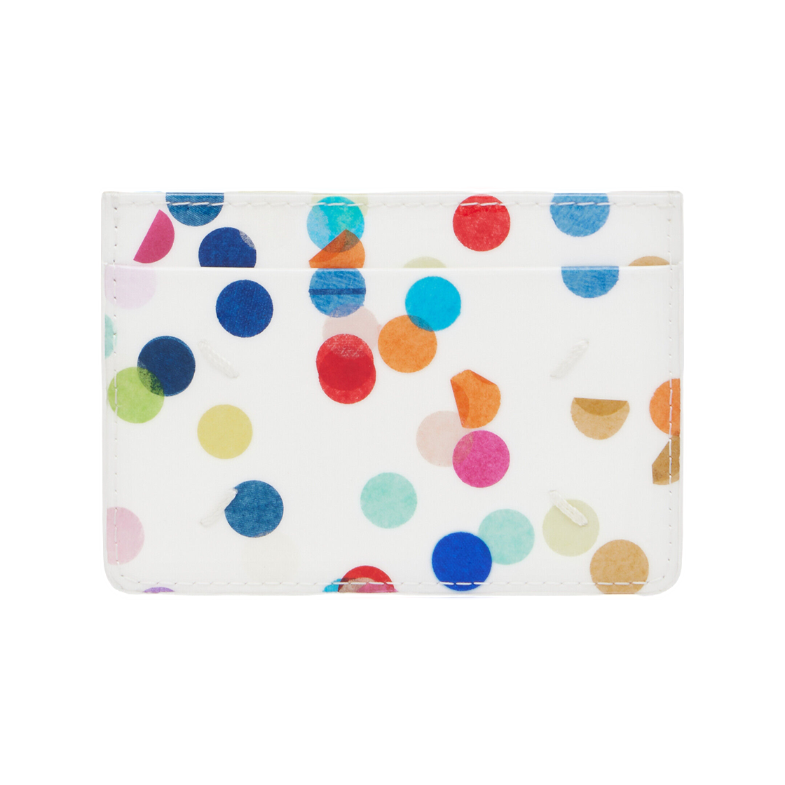 SA1VX0005P7793HB632 Maison Margiela Slim Card Holder White
