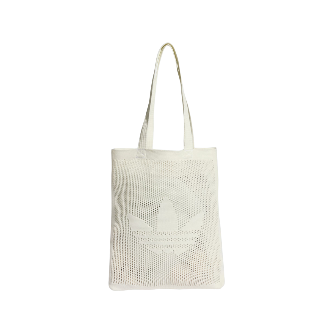 KD1001 Adidas Originals Crochet Tote Bag Off White