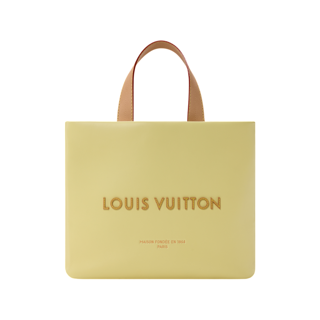 M2A401 Louis Vuitton Mini Shopper Tote Daisy Yellow