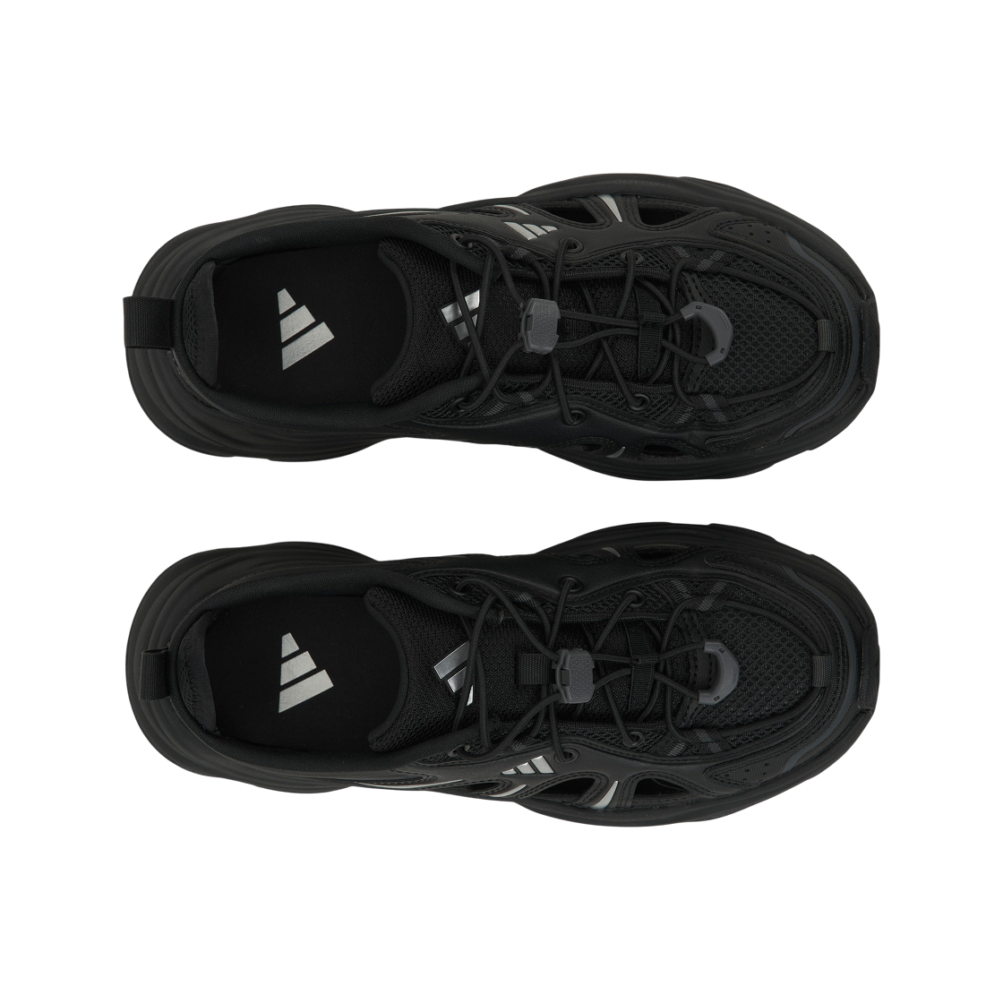 아디다스 XLG 핀 펄스 샌들 코어 블랙 그레이 식스(Adidas XLG Fin Pulse Sandal Core Black Grey Six) - 5