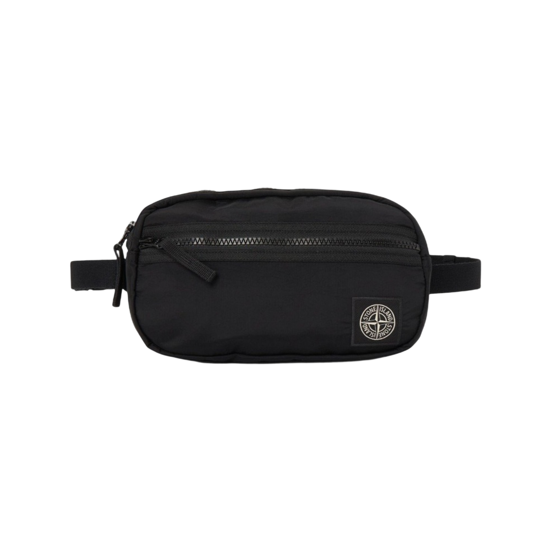 스톤 아일랜드 9200014 나일론 메탈 벨트백 블랙 - 26FW(Stone Island 9200014 Nylon Metal Belt Bag Black - 26FW)