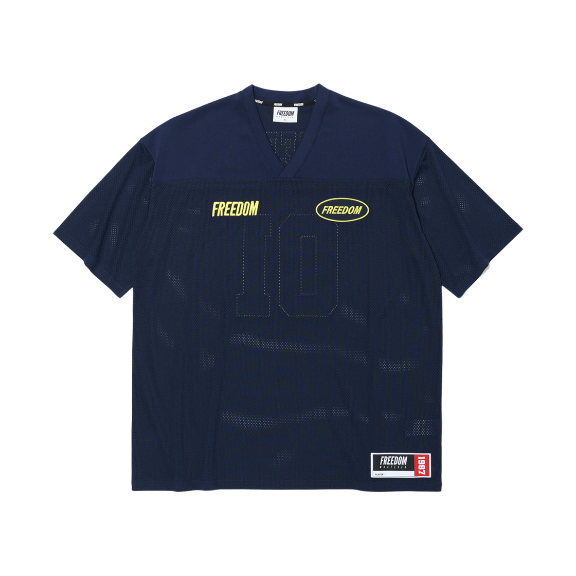 프리덤 프리덤 메쉬 럭비 져지 네이비(FREEDOM FREEDOM Mesh Rugby Jersey Navy) - 2