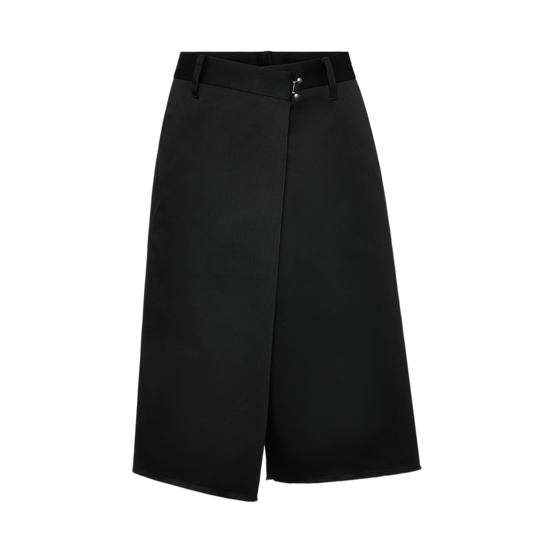 S51MU0074M35920900 (W) Maison Margiela Wrap Shorts Black