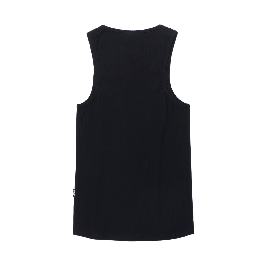 프리덤 골지 탱크탑 블랙(FREEDOM Ribbed Tank Top Black) - 2