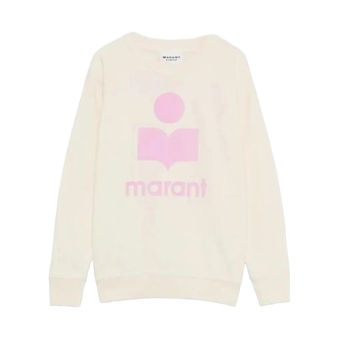 SW0160FA-D1M04E-ECPK (W) Isabel Marant Millyny Sweatshirt Ecru Pink - 26SS