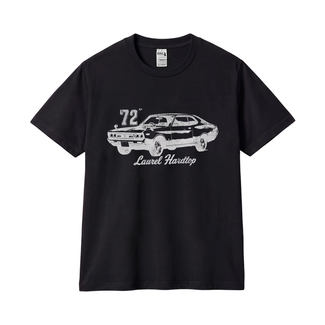 길단X빈티지컬렉션 72카 티셔츠 블랙(GILDAN x Vintage Collection 72 CAR T-Shirt Black)