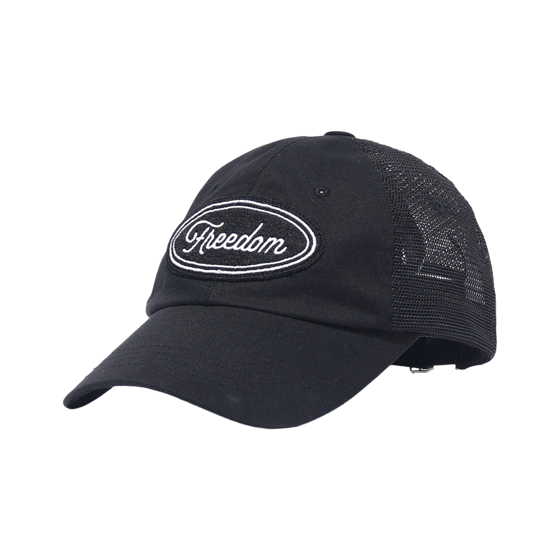 프리덤 오벌 와펜 메쉬 볼캡 블랙(FREEDOM Oval Wappen Mesh Ball Cap Black)