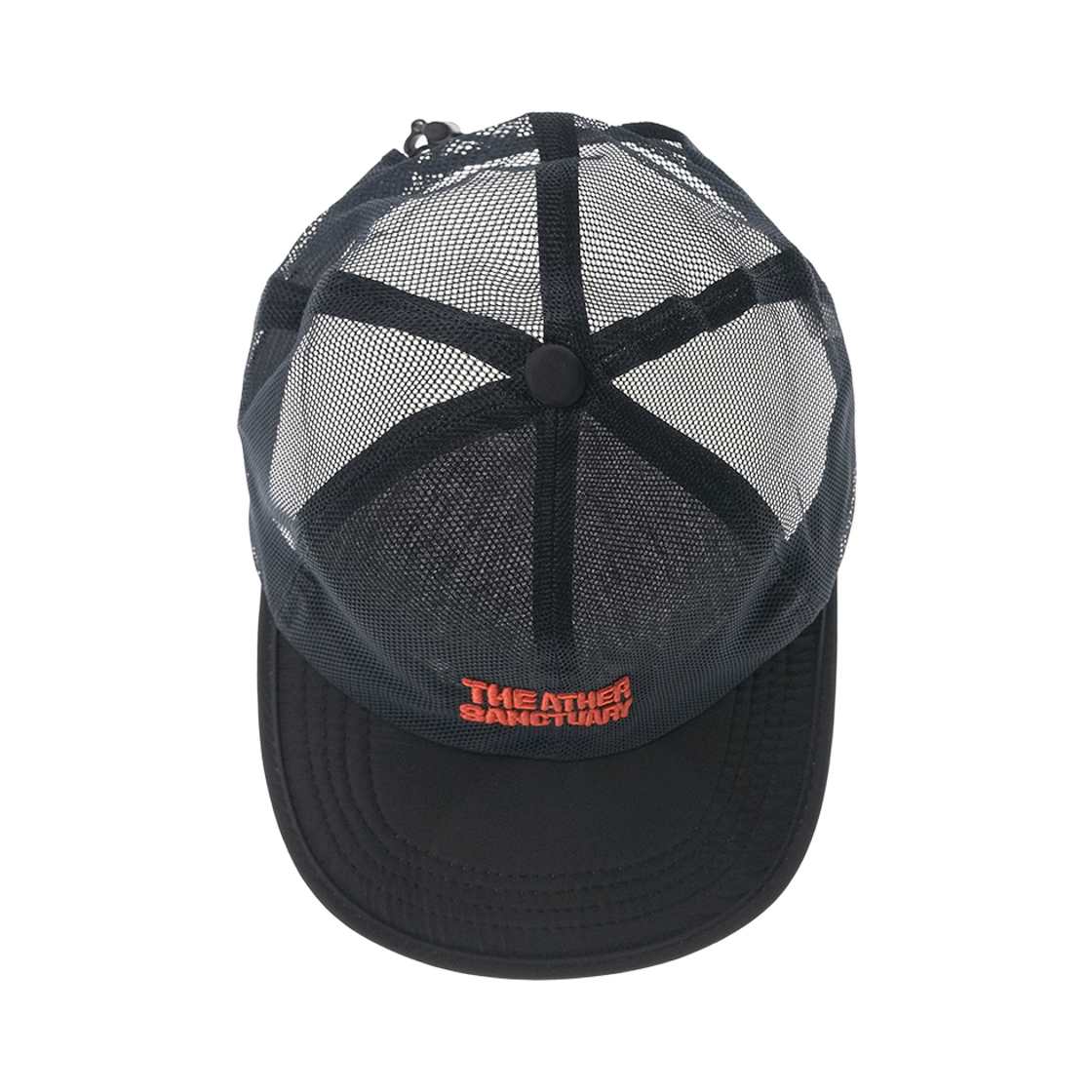 디아더생츄어리 오리진 볼륨 로고 메쉬캡 블랙(THE ATHER SANCTUARY Origin Volume Logo Mesh Cap Black) - 2