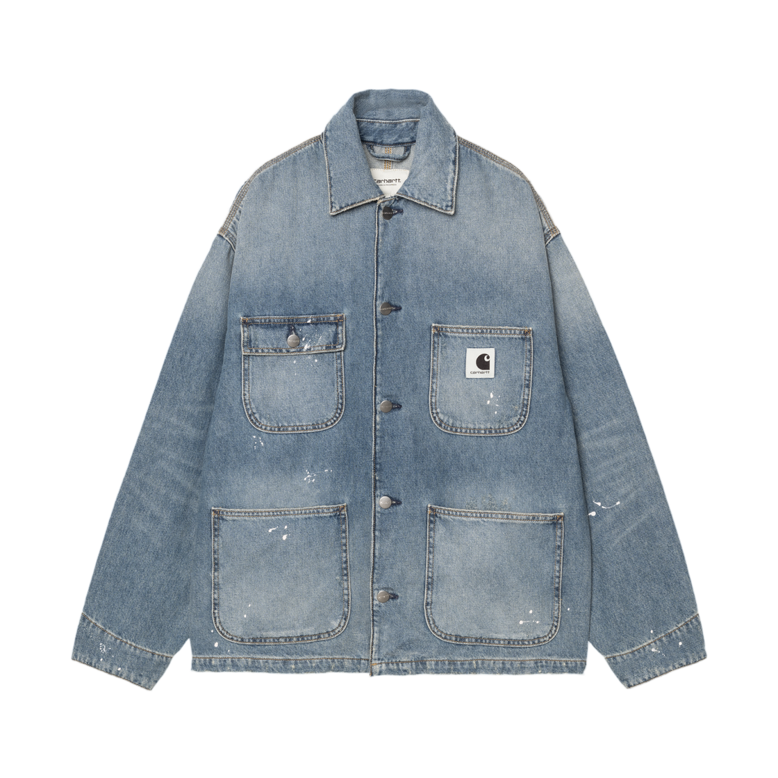 I037023-01-EJ (W) Carhartt WIP OG Michigan Coat Blue