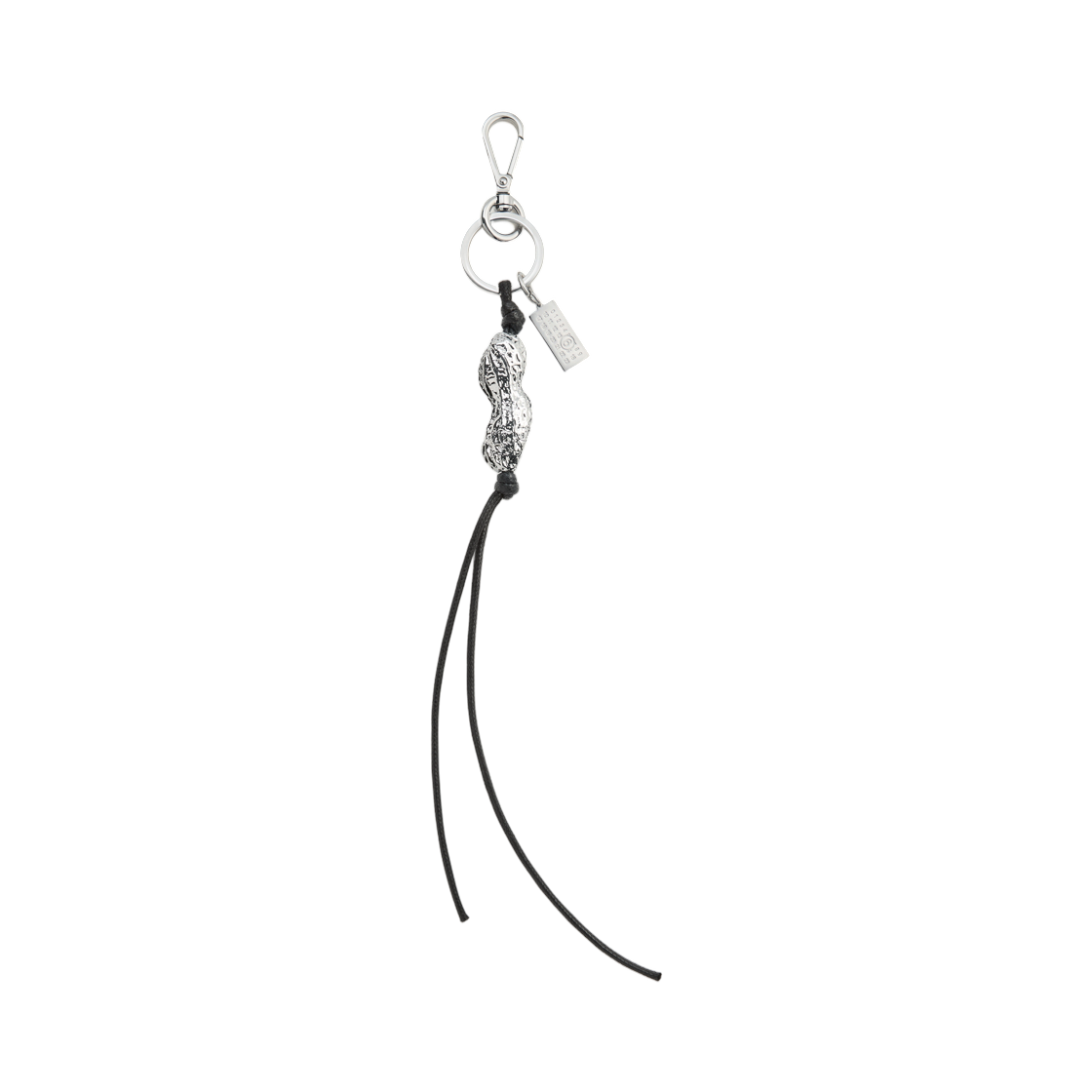 SM6UA0026P9209951 MM6 Maison Margiela Leather Lanyard Keyring Palladio