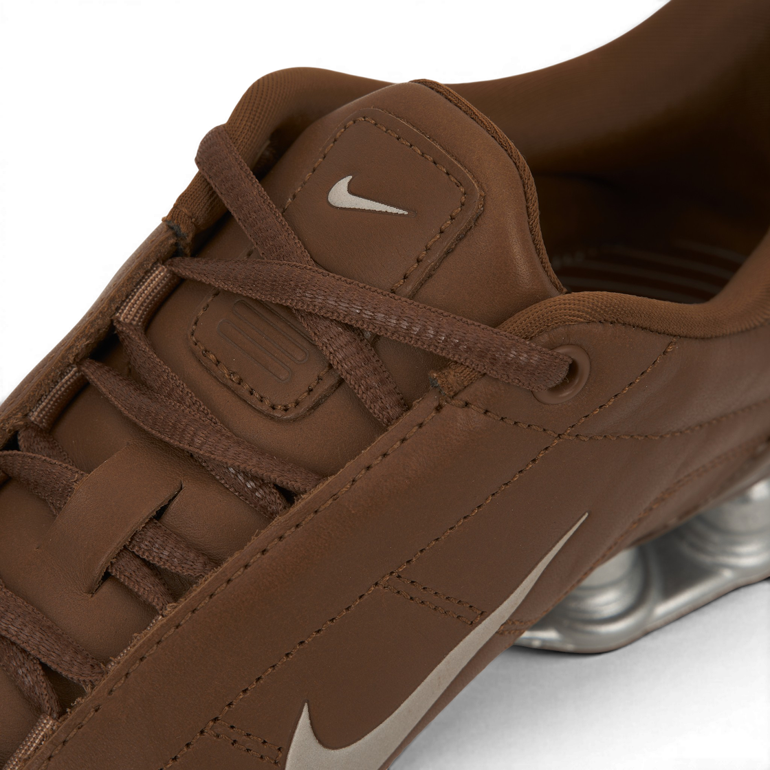 (W) 나이키 토탈 90 샥스 마지아 피칸 메탈릭 실버((W) Nike Total 90 Shox Magia Pecan Metallic Silver) - 7