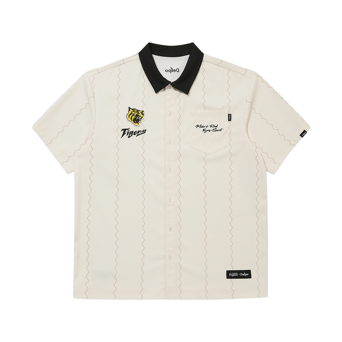 디에포 x 한신 타이거즈 콜라보 PK셔츠 아이보리(DeEpo x Hanshin Tigers Collabo PK T-Shirts Ivory)