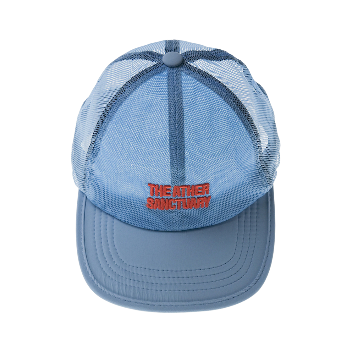 디아더생츄어리 오리진 볼륨 로고 메쉬캡 스카이 블루(THE ATHER SANCTUARY Origin Volume Logo Mesh Cap Sky Blue)