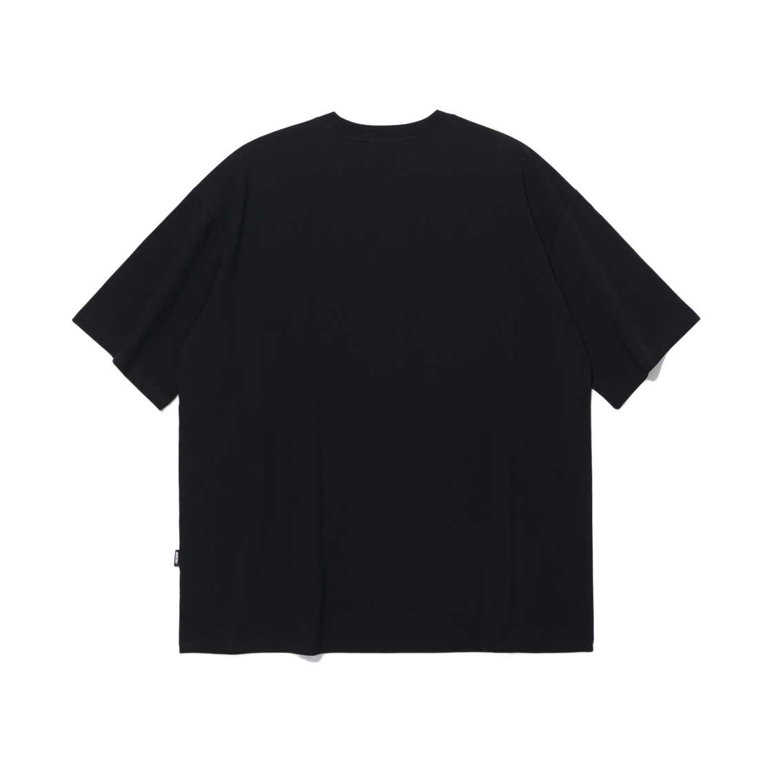 프리덤 무지 오버핏 티셔츠 블랙(FREEDOM Plain Overfit T-shirts Black) - 2