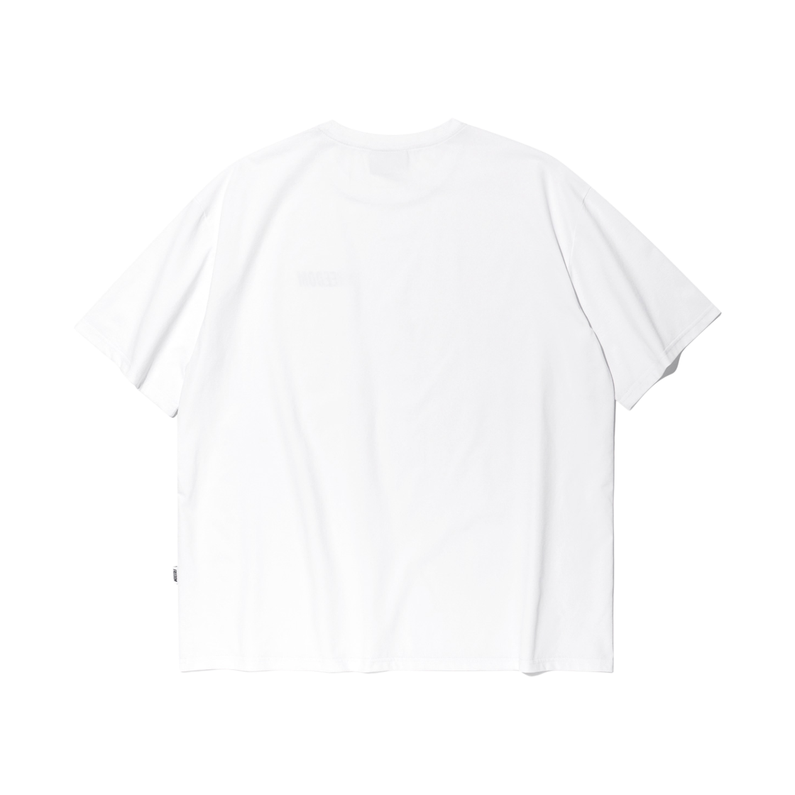 프리덤 에센셜 세미오버핏 티셔츠 화이트(FREEDOM Essential Semioverfit T-Shirts White) - 2