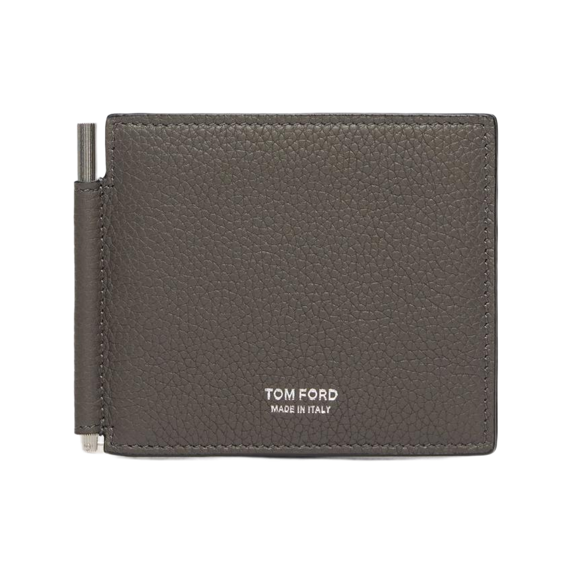 톰포드 그레인 레더 머니 클립 월렛 스모크 그레이(Tom Ford Grain Leather Money Clip Wallet Smoke Grey)