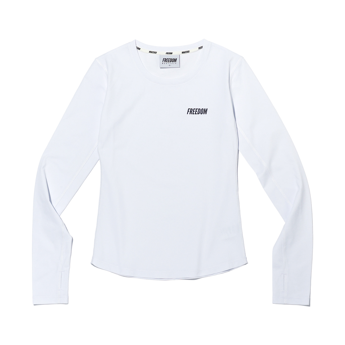 FD26LWLS0090WH FREEDOM Essential Women Active Long Sleeve White