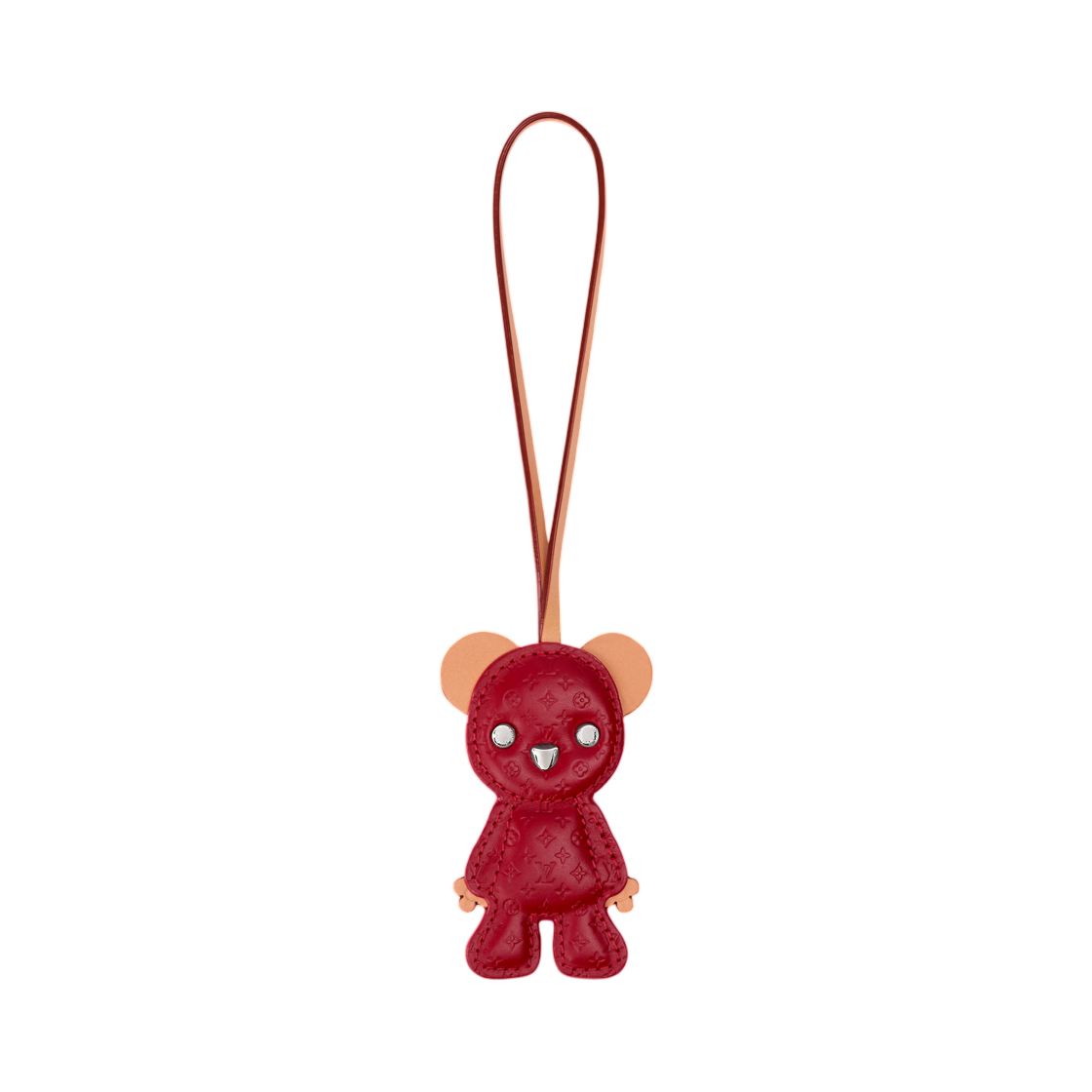 M04369 Louis Vuitton LV Louis Bear Strap Red