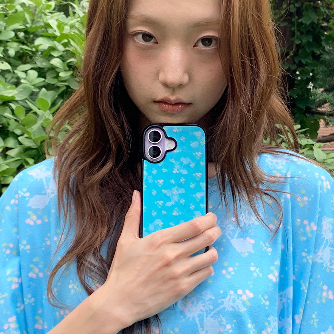 뮤즈무드 쿨 로즈 에폭시 휴대폰 케이스(Musemood Cool Rose Epoxy Phone Case) - 2