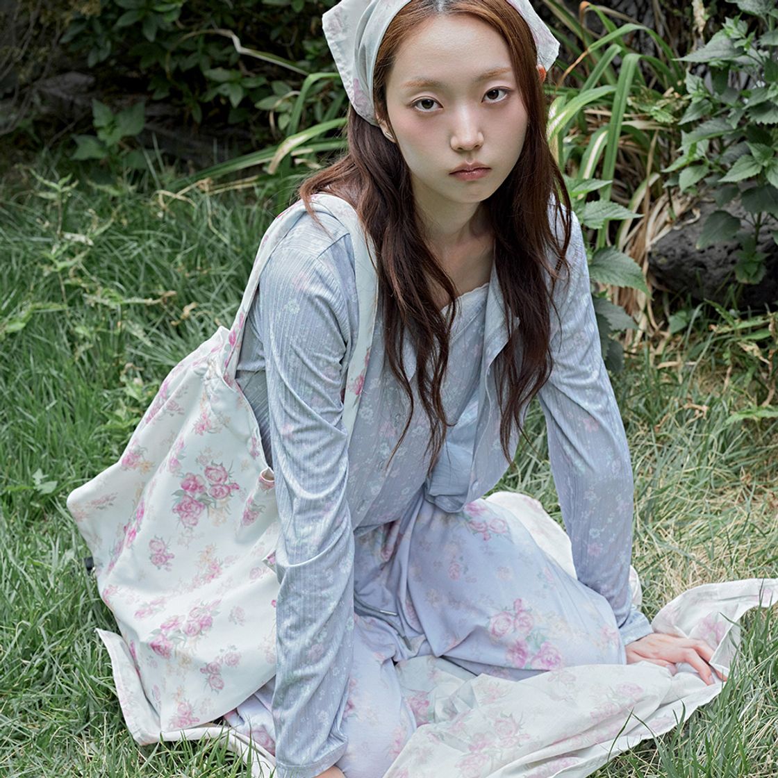 뮤즈무드 로즈 레터 가든 백(Musemood Rose Letter Garden Bag) - 5