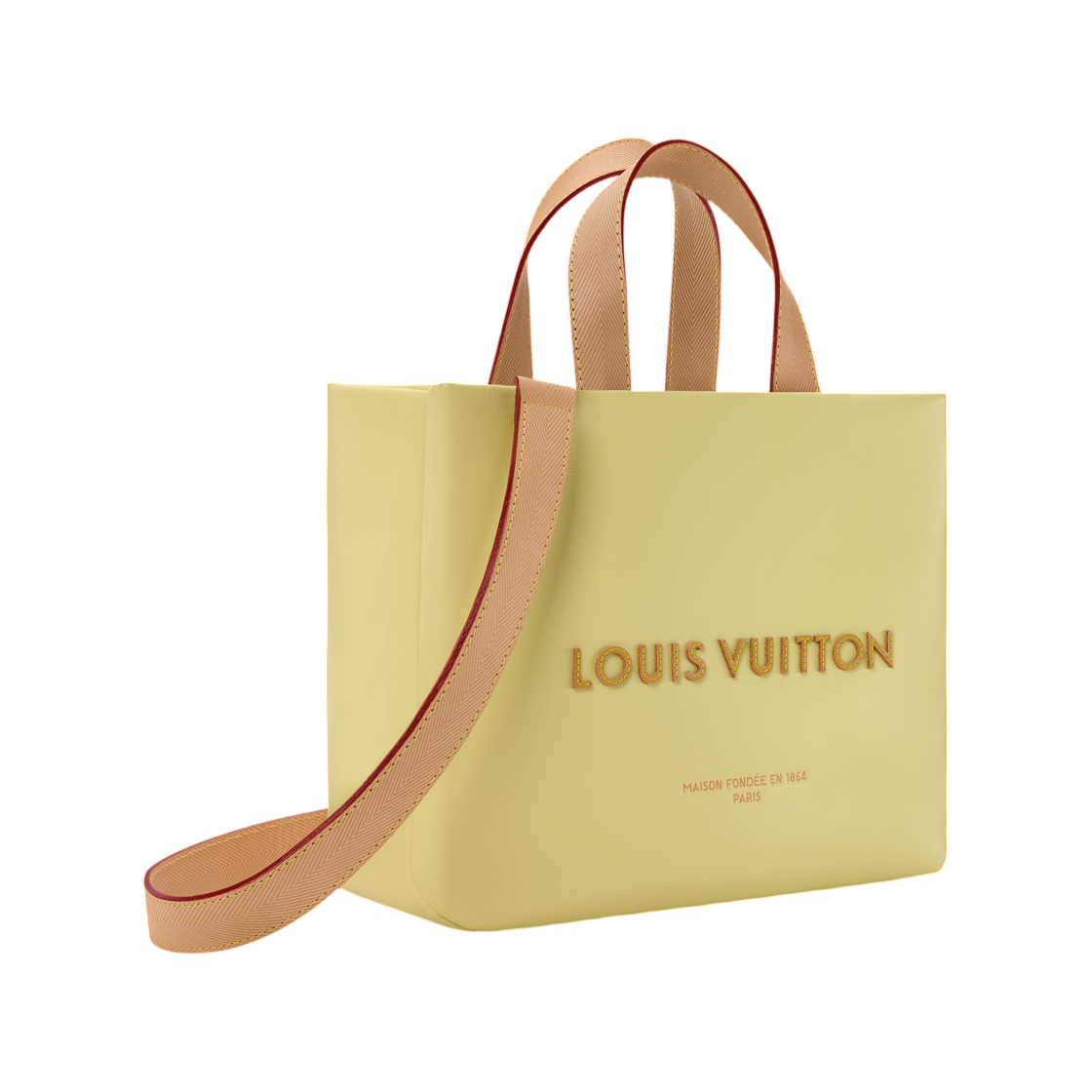 루이비통 미니 쇼퍼 토트 데이지 옐로우(Louis Vuitton Mini Shopper Tote Daisy Yellow) - 2
