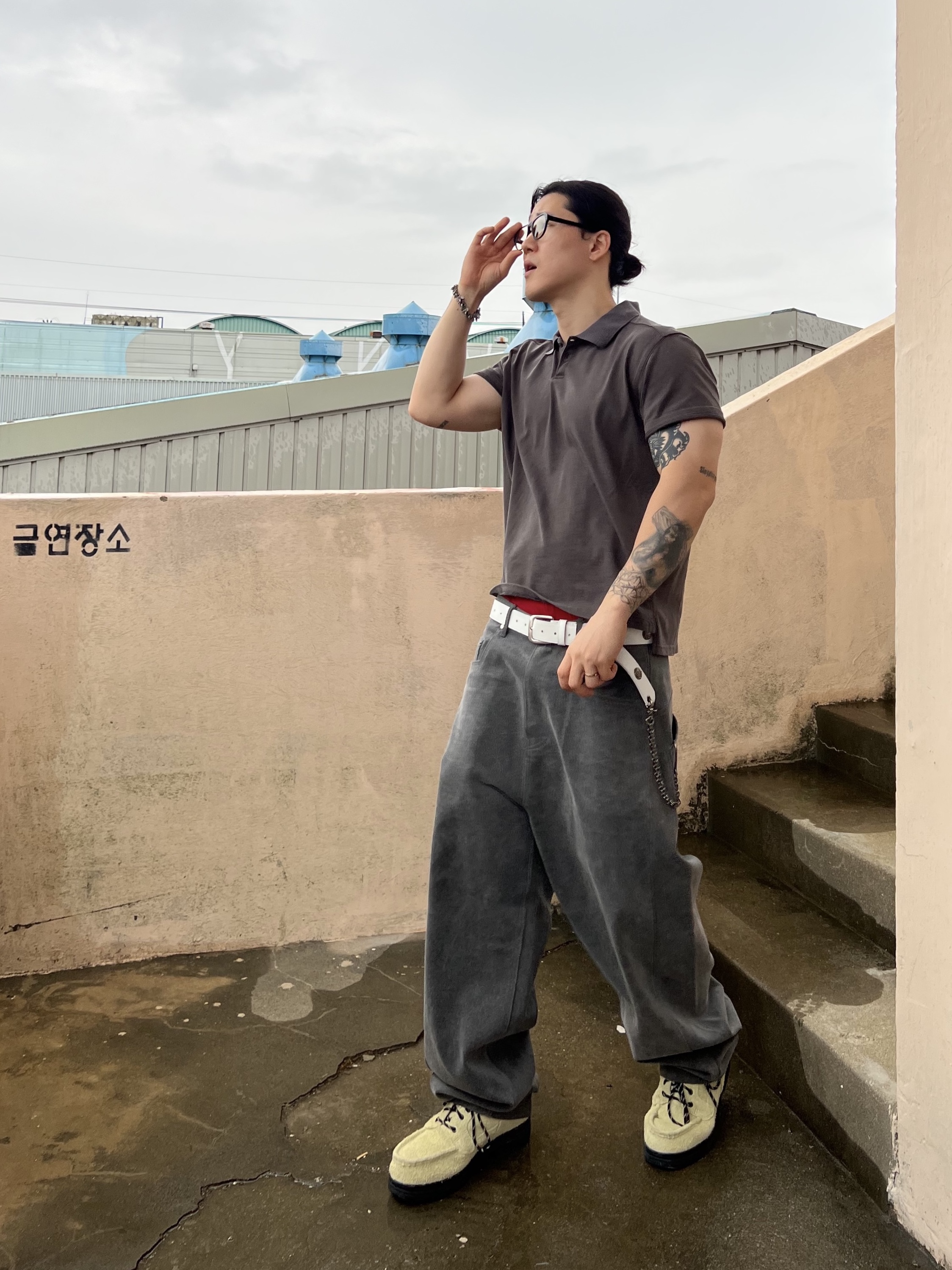 Timberland Heritage Gore-Tex Moc Toe Mid Boots Light Green Suede - Wide, Hono Report Leaf Bracelet 착용 스타일 - 8