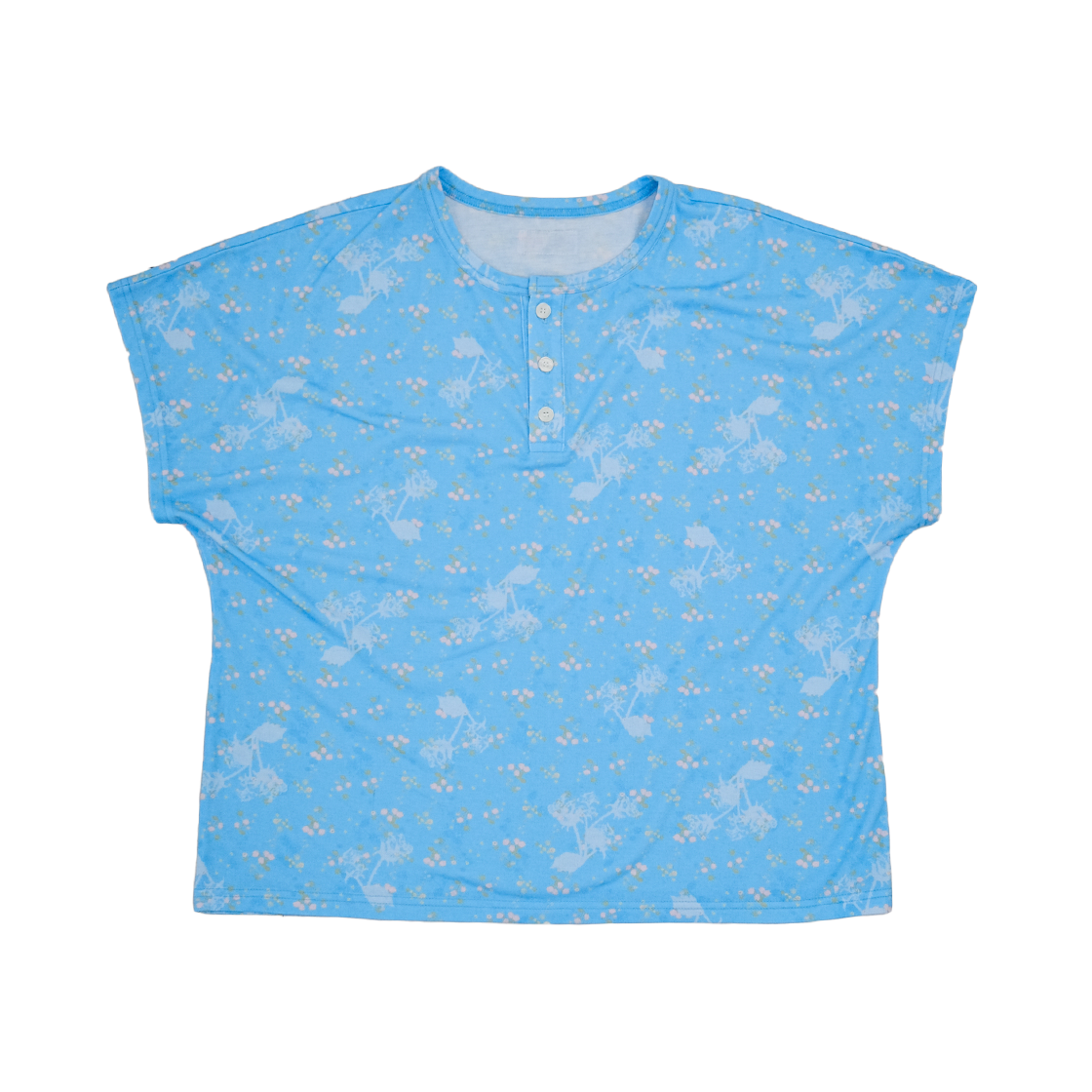 뮤즈무드 쿨 로즈 돌먼 티셔츠(Musemood Cool Rose Dolman Tee)
