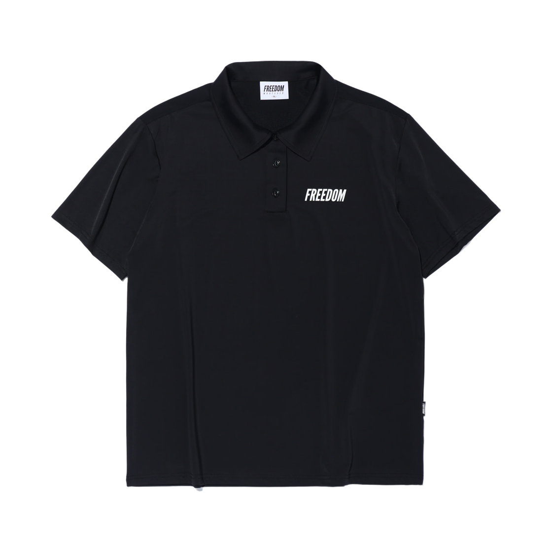 FD25MMPK0090BK FREEDOM Light Collar Short Sleeves Black