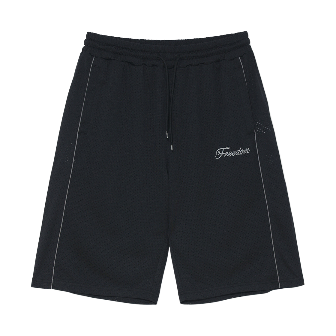 FD26MMST0330BK FREEDOM Sideline Mesh Bermuda Shorts Black