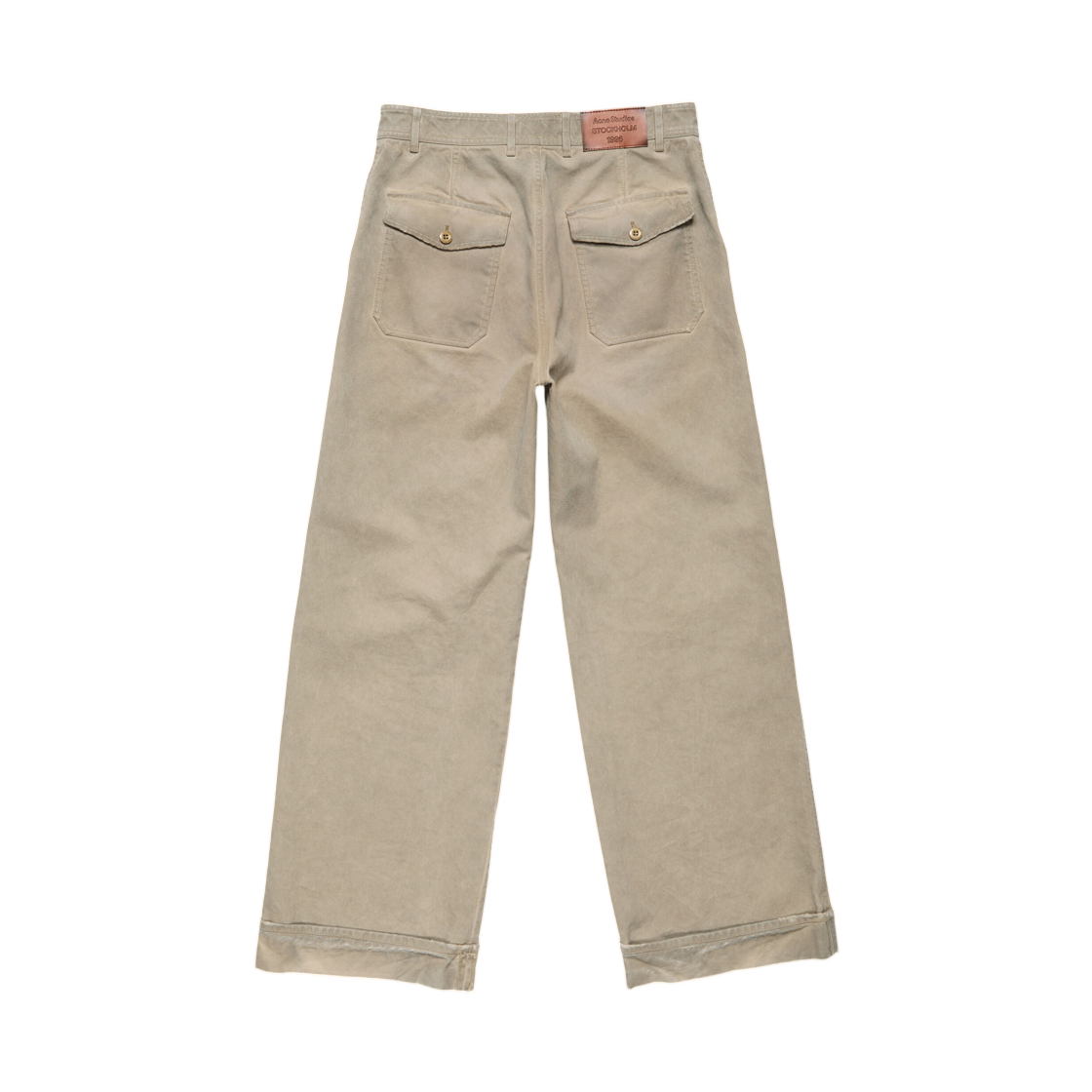 아크네 스튜디오 스테인드 트윌 트라우저 카멜 베이지(Acne Studios Stained Twill Trousers Camel Beige) - 2