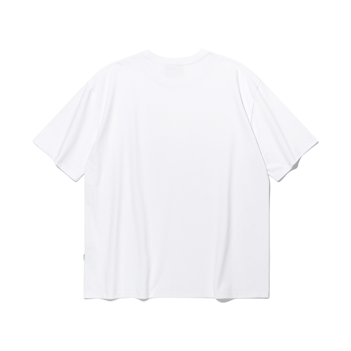 프리덤 무지 세미오버핏 티셔츠 화이트(FREEDOM Plain Overfit T-shirts White) - 2