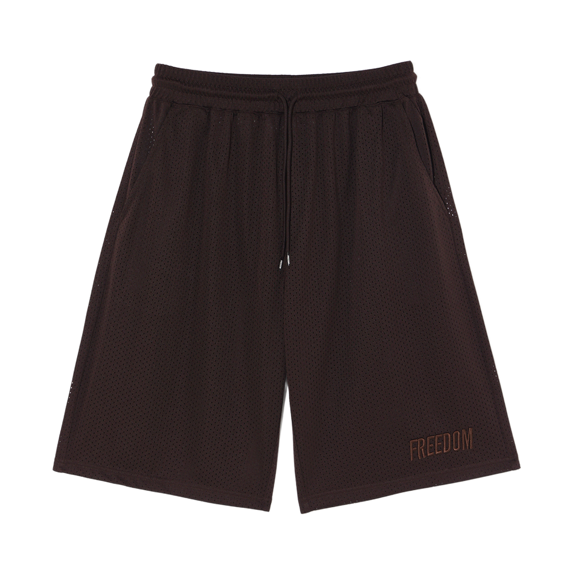 프리덤 베이직 메쉬 버뮤다 쇼츠 브라운(FREEDOM Basic Mesh Bermuda Shorts Brown)